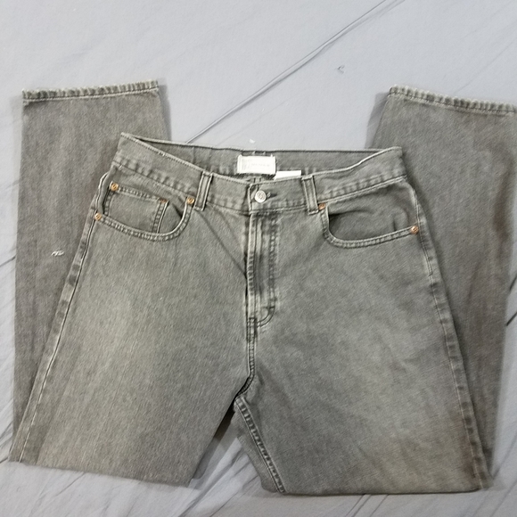 BCC Blues jeans relax fit faded black 34x30 distressed - Picture 12 of 16